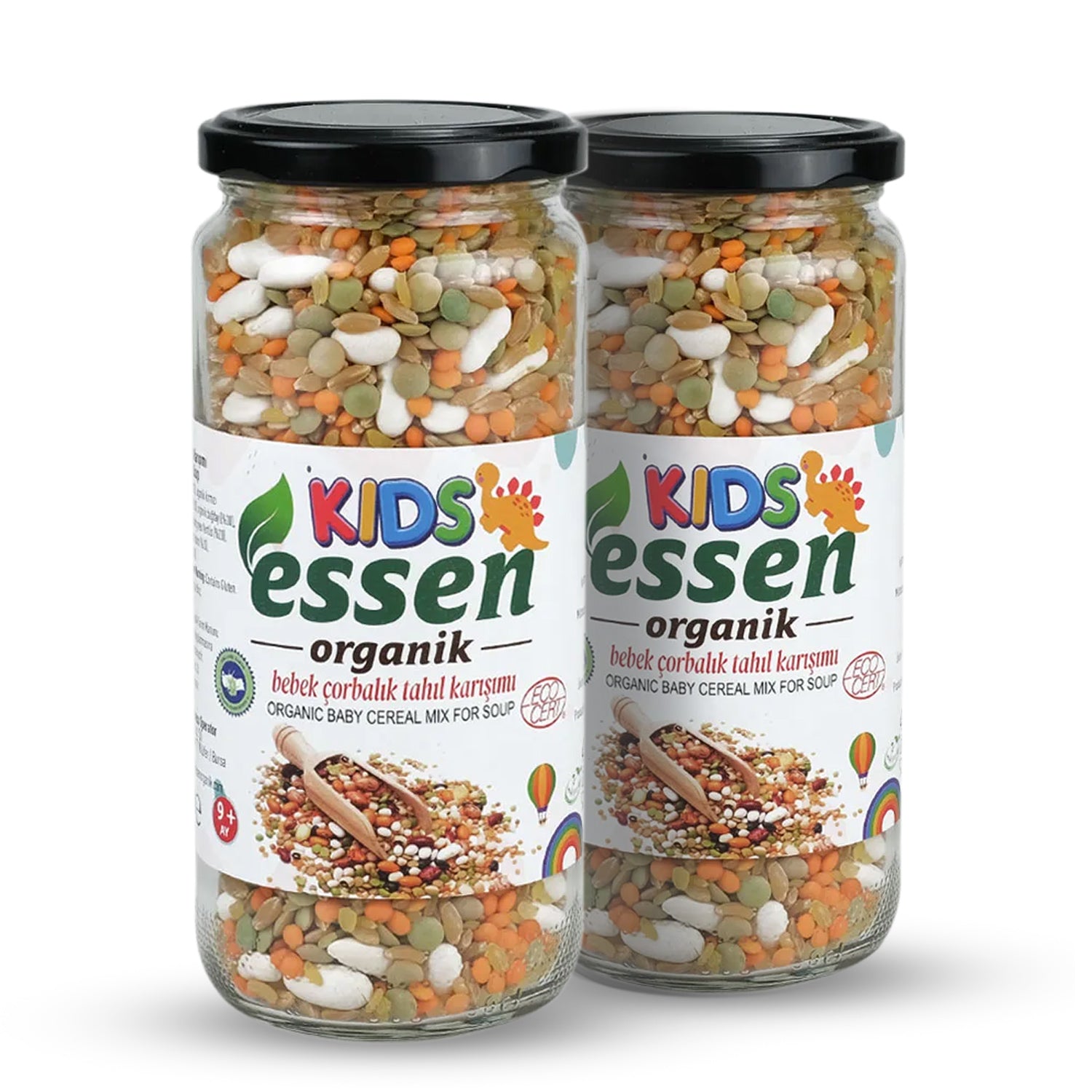 ESSEN - 2’li Essen Organik Bebek Çorbalık Tahıl Karışımı 400gr   +6ay