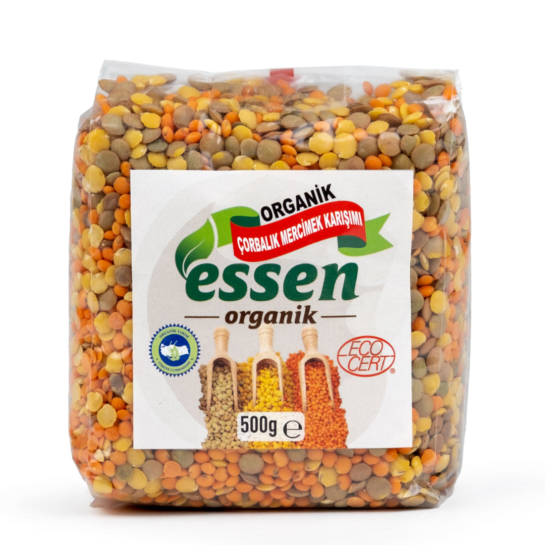 ESSEN - Organik Çorbalık Mercimek Karışımı 500 gr